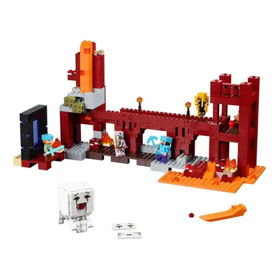 Купить конструктор LEGO Minecraft Подземная Крепость (21122), цены на  конструкторы Minecraft в интернет-магазинах на Мегамаркет