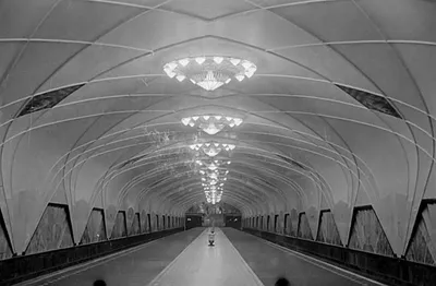Подземный музей». Станция «Аэропорт» | Мосгорнаследие | Дзен