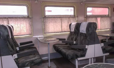 Поезд №832В. Схема вагона