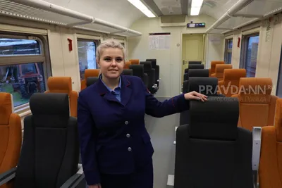 Фото новых вагонов туристического поезда Нижний Новгород - Семёнов 9 ноября  2022 года | Нижегородская правда