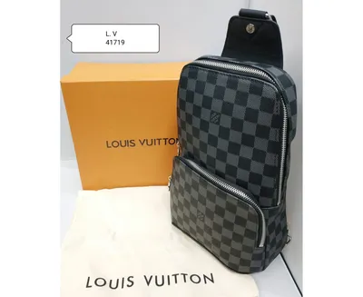 Мужская сумка Louis Vuitton Avenue Sling Bag Damier Graphite: 9 200 грн. -  Сумки через плечо Киев на Olx