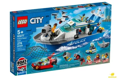 60277 Катер полицейского патруля Lego City