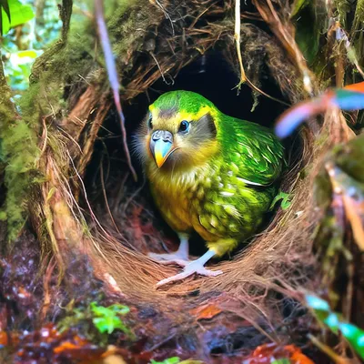 KAKAPO: A prehistoric flightless parrot with the smell of honey |  Interesting facts about parrots - YouTube