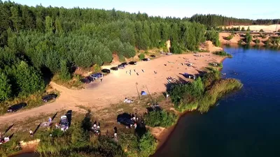 Отдых, поселок Шапки, Ленинградская область - YouTube