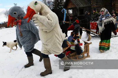 Празднование масленицы фотографии