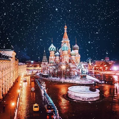 Новогодняя Москва на фотографиях Кристины Макеевой - Zefirka