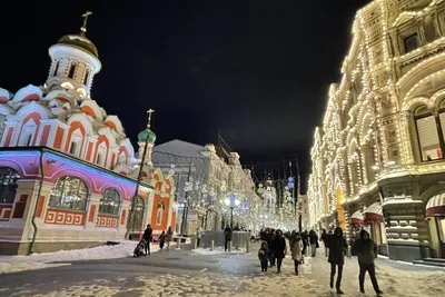 Новогодние огни столицы - экскурсионный тур на Новый год по Москве -  Сборные туры в Москву