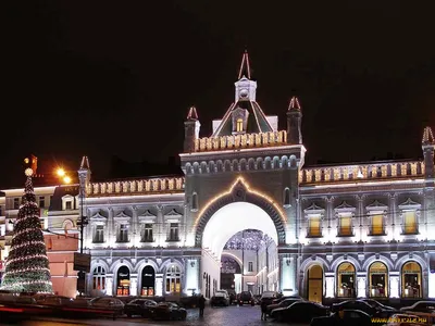 Обои Предновогодняя Москва Города Москва (Россия), обои для рабочего стола,  фотографии предновогодняя, москва, города, россия Обои для рабочего стола,  скачать обои картинки заставки на рабочий стол.