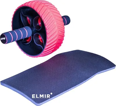 Гимнастическое колесо для пресса Power System Full Grip AB PS-4107 Red  купить | ELMIR - цена, отзывы, характеристики