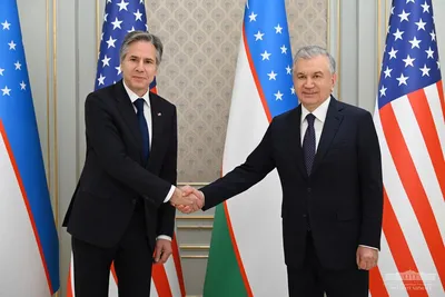 Президент Республики Узбекистан принял делегацию США | BLACKSEA CASPIA