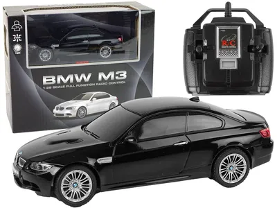 Автомобиль BMW M3 R/C на дистанционном управлении, черный цена | pigu.lt