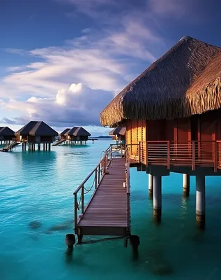 Cg Resort Bora Bora — идеальный отдых для тех кто хочет насладиться  роскошным отдыхом на пляже вдали от города Фон Обои Изображение для  бесплатной загрузки - Pngtree