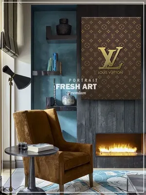 Картина на стену интерьерная 30х40 \"Louis Vuitton\" FreshArt Premium  162854153 купить за 732 ₽ в интернет-магазине Wildberries