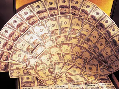 Фотографии Доллары Банкноты Деньги