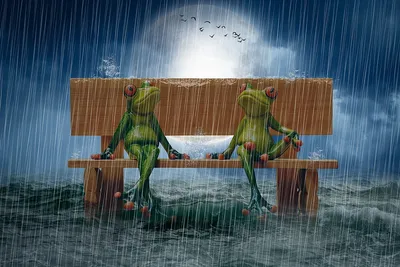 Прикольные картинки про дождь (60 фото) 🔥 Прикольные картинки и юмор