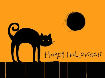 Хеллоуин - рисунки кошек, картинки с котами, мрачные кошаки: кото-арт - art  cats-9