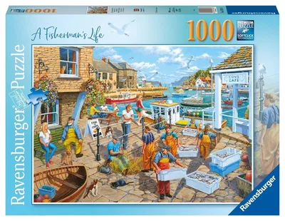 Ravensburger Puzzle Fisherman Life 1000p 16921 цена | hansapost.ee