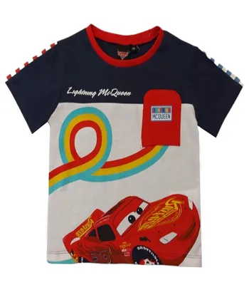 Детская футболка Sun City EV1064*02, белая/тёмно-синяя, 3609085477669, 128  цена | pigu.lt