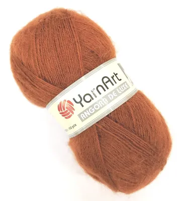 Нитки для вязания YarnArt Angora De Luxe 100 г; цвет 586 цена | pigu.lt