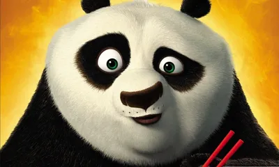 Картинки Кунфу, панда, 2, мультфильм, морда, зверь, животное,мульт, прикол,нос,  рисунки, аниме, кино - обои 1280x768
