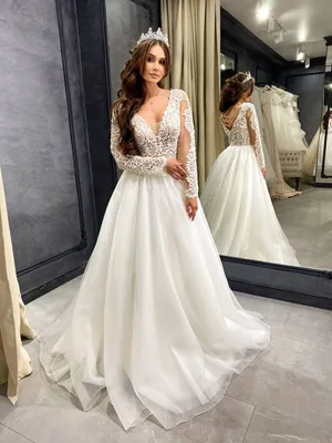 Свадебное платье с открытой спиной Роксана в Москве по доступным ценам