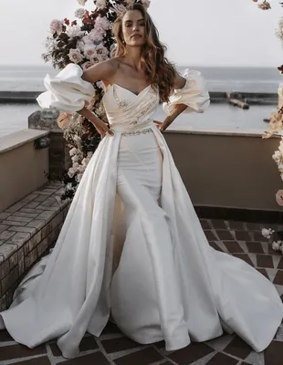 Пышное свадебное платье Эвелин купить в интернет-магазине Rassvet wedding