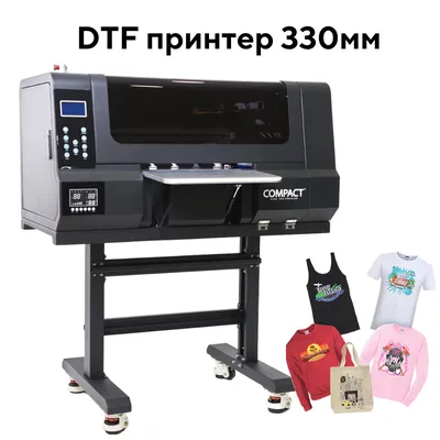 DTF Принтер для печати на ПЕТ плёнке Compact DTF330X от компании  \