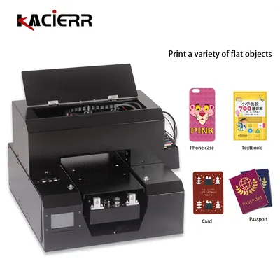 Автоматический 6-цветный УФ-принтер для печати плоских предметов A4 +  Размер для струйной печати на силиконе, коже, дереве - купить по выгодной  цене | AliExpress
