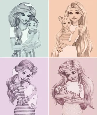 Крутые рисунки принцесс (23 фото) » Рисунки для срисовки и не только
