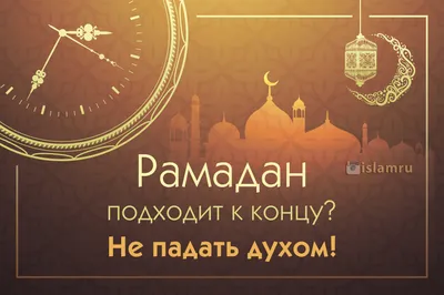 Месяц Рамадан – месяц милости и прощения | islam.ru