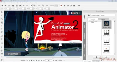 Crazytalk Animator 2.0 Pipeline + Bonus Pack » Страница 3 » PooShock.Ru -  Сборки, Репаки RePack, aep проекты, программы для редактирования видео и  графики.