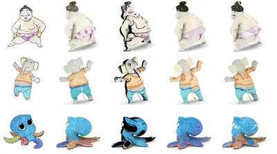 Новое приложение Disney Research превращает цветные рисунки в 3D-персонажей