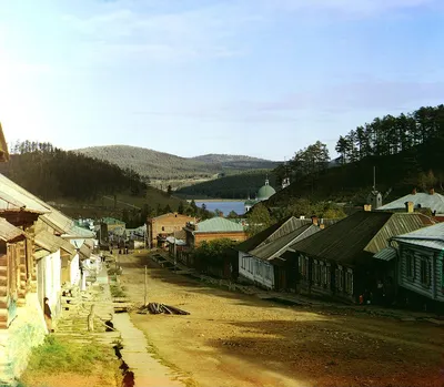 Фото г.Златоуст 1910 год Прокудин-Горский в городе Златоуст