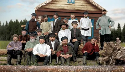 Русские крестьяне на фотографиях Сергея Михайловича Прокудина-Горского