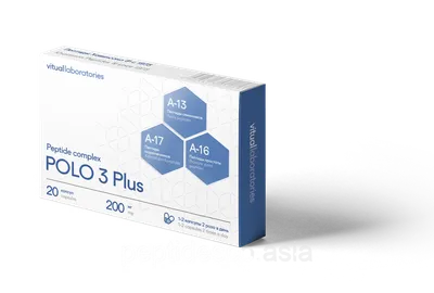 ПОЛО 3 Плюс 20 (Polo 3 Plus® ) мужское здоровье – простата, семенники,  надпочечники. Пептидный комплекс купить в Алматы