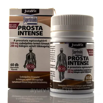 Купить Простатит Prosta Intense JutaVit, Венгрия 60 таб, цена 573 грн —  Prom.ua (ID#1490544312)