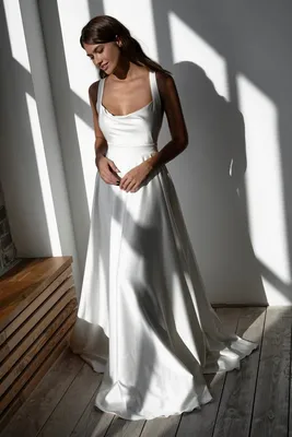 Простое свадебное платье: с длинным и коротким рукавом для легкого,  естественного образа (150 фото). Обзор популярных фасонов и моделей