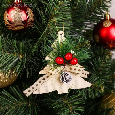 Новогодние украшения на елку своими руками (71 фото) - красивые картинки и  HD фото