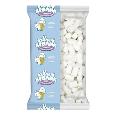 Маршмеллоу Пухлый кролик со вкусом Bubble Gum 85 г - купить с доставкой на  дом в СберМаркет