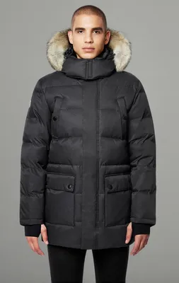 Colburn Men's Fur Hood Parka | 700 Fill Power | Triple F.A.T. Goose