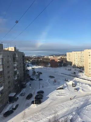 Зимняя радуга раскинулась в небе над Мурманской областью | Телекомпания  ТВ-21