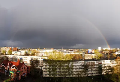 Исследователь непознанного опубликовал поразительные фото радуги над Пензой  — В сети — Пенза Взгляд