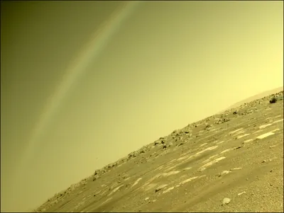 NASA раскрыло тайну «радуги» на Марсе