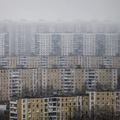 Фотографии спальных районов Москвы или другая сторона российской столицы |  Пикабу