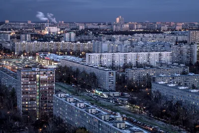 Фотографии спальных районов Москвы или другая сторона российской столицы |  Пикабу