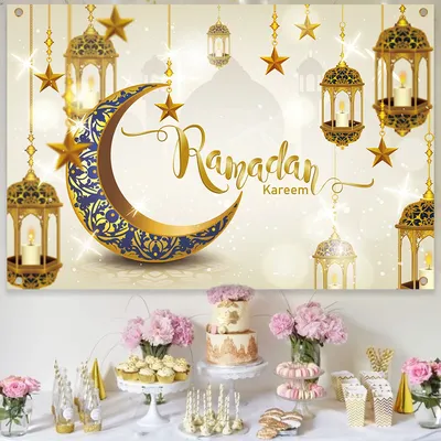 Рамадан Мубарак в арабической каллиграфии приветствие благословенный рамадан  с исламским декорированием. вы можете использовать ег Иллюстрация вектора -  иллюстрации насчитывающей дверь, наследие: 245048322