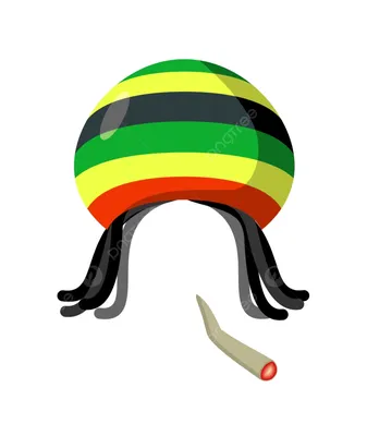 Multicolored rasta knit cap, Jamaican Hat For Women transparent background  PNG clipart | HiClipart