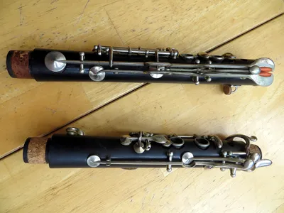 Деревянный кларнет немецкой системы, красными роликам. | Народные  музыкальные инструменты, покупка продажа в интернете.