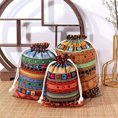 Разноцветные сумки для хранения на шнурке, сумка для хранения конфет с  египетским узором, подарок для ювелирных изделий, конфеты – лучшие товары в  онлайн-магазине Джум Гик