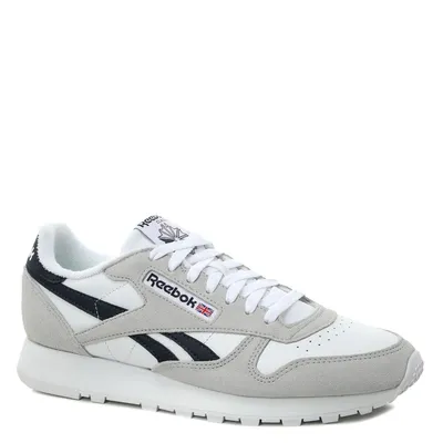 Купить кроссовки кожаные мужские Reebok Club C, 11085, Белые | KED